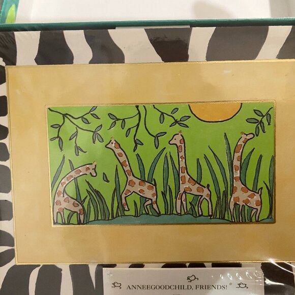 Annee Good Child, Friends! Crane Giraffe Stationery - Picture 2 of 4